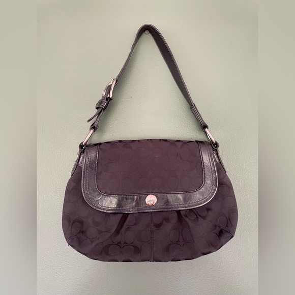 Black Coach Purse - Picture 2 of 6